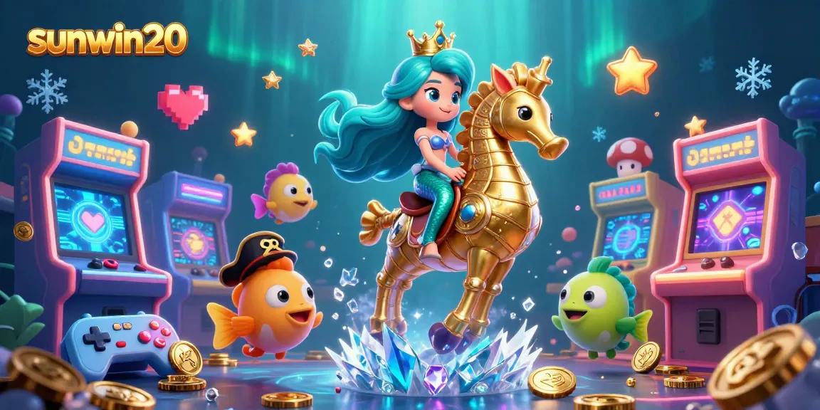 Engage in thrilling adventures with sunwin20 featuring colorful mermaid-themed gaming elements.