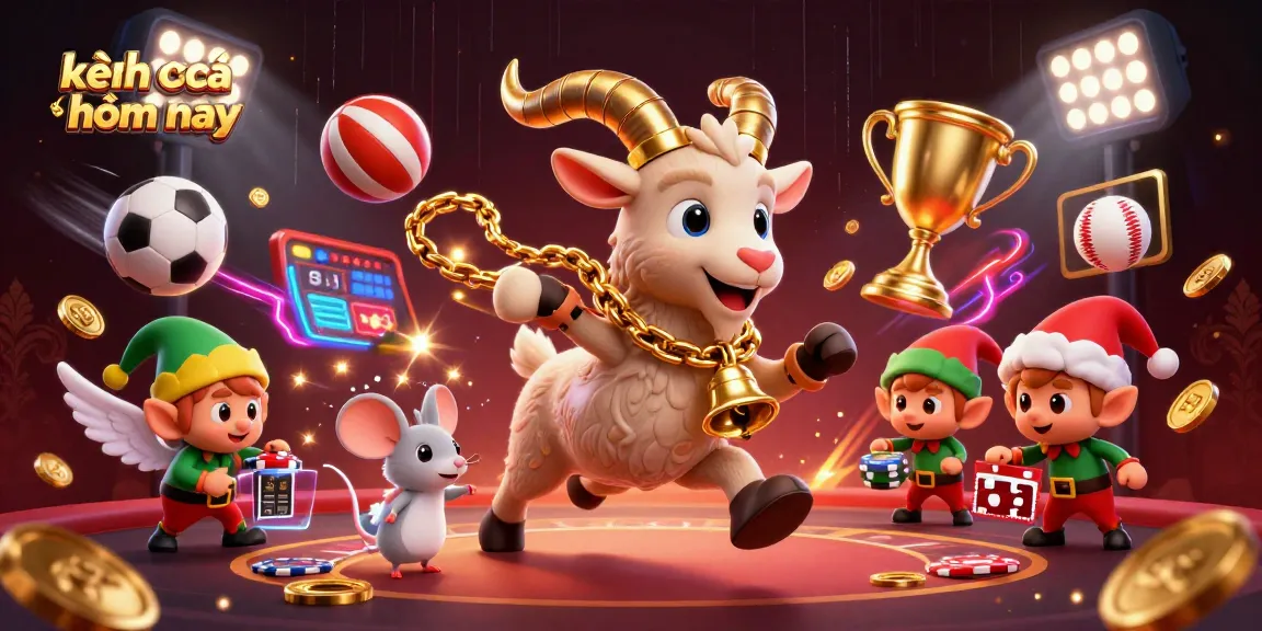 Engage with kèo nhà cái hôm nay in a colorful, animated casino scene featuring lively characters.