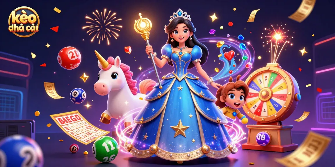 Engage in exciting bets with kèo nhà cái featuring vibrant lottery elements and festive atmosphere.
